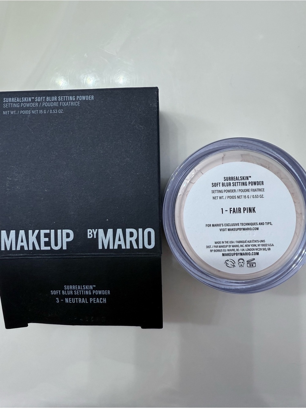 Makeup By Mario Surrealskin Soft Blur Setting Powder - Shade 1 Fair Pink